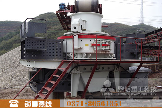 石英砂加工現場